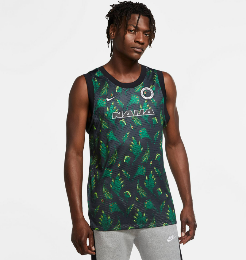 2021/22 Nigeria Green Soccer Vest T-Shirt